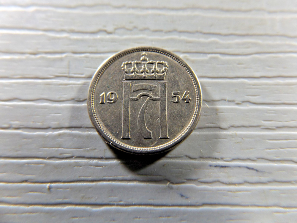 NORWAY 1954 10 Ore