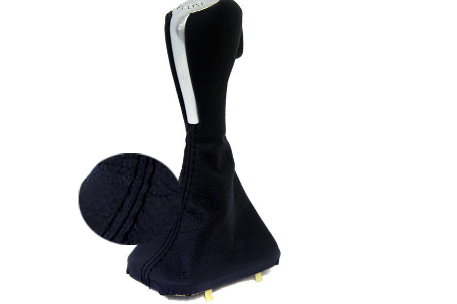 Automatic Shift Boot Replacement PVC Leather Fit for Range Rover 322 03-12 Black