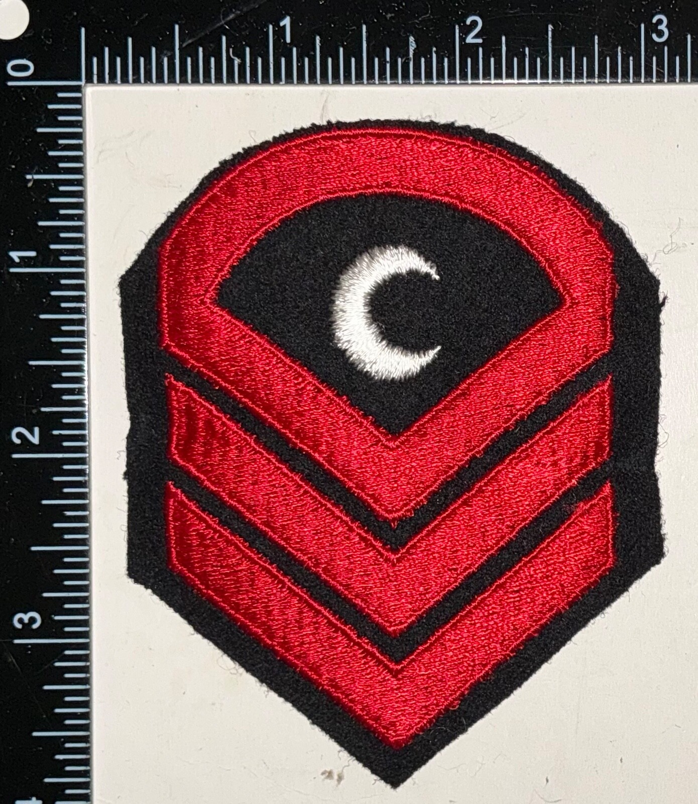 WW2 US Merchant Marine CPO Chief Petty Officer Cook Steward Emergency Rate Patch