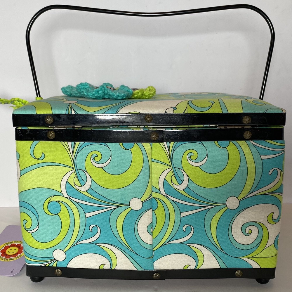 Sewing Basket Notions Keepsake Kit Pin Cushion 6