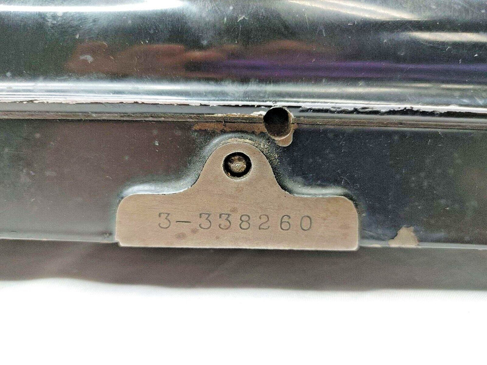 Antique Burroughs 7-Column Portable Adding Machine w/ Hand Crank