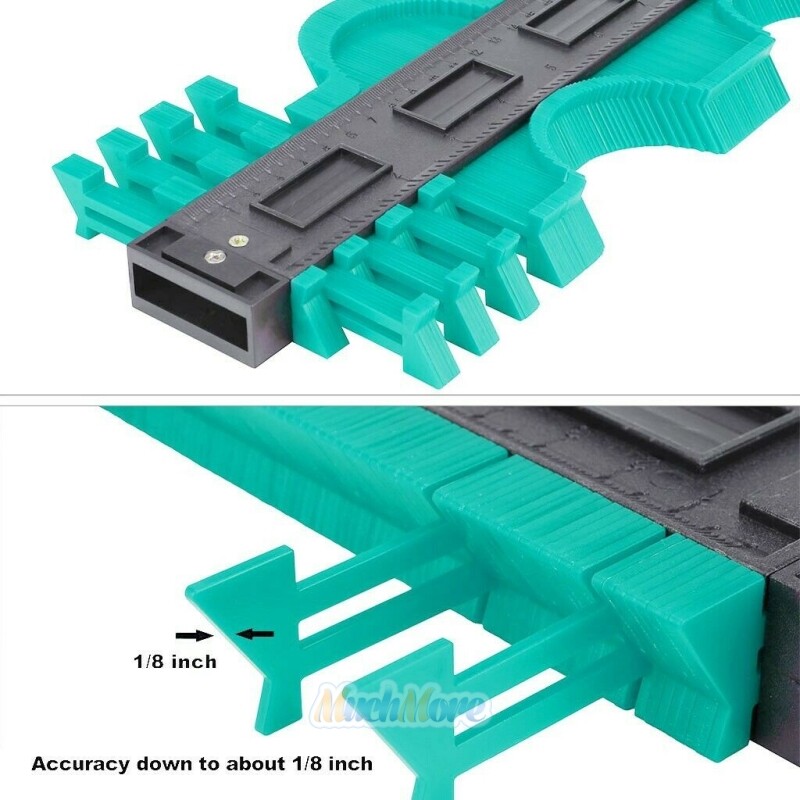 10 Inch Irregular Shape Duplicator Plastic Contour Gauge Measure Tool