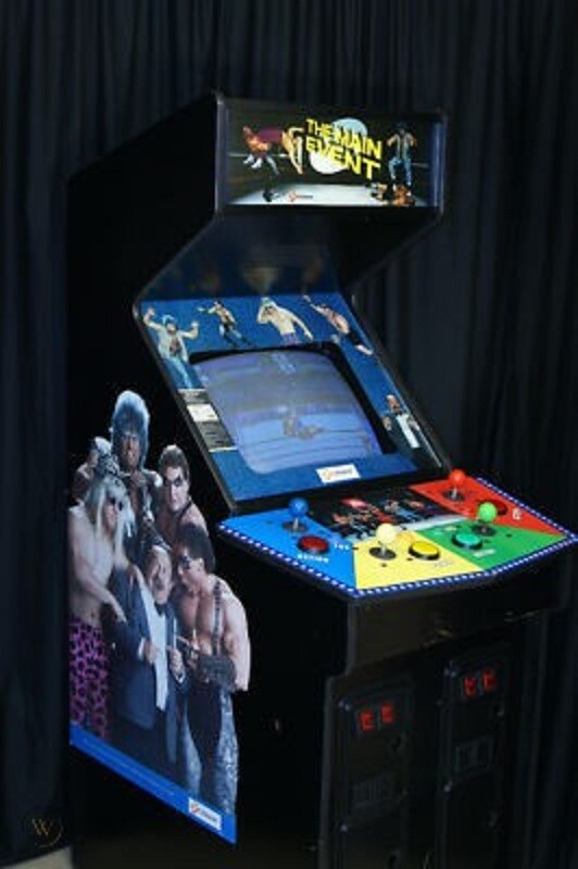 MAIN EVENT ARCADE MACHINE by KONAMI 1988 (Excellent Condition)