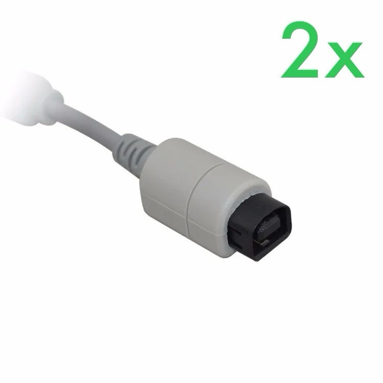 2x - SEGA Dreamcast Controller Extension Cable - New - Set of 2