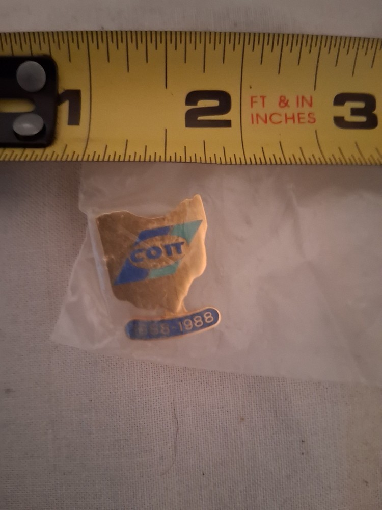 Vintage COTT Lapel Pin