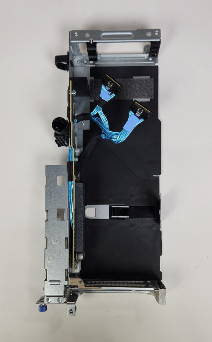 DELL PowerEdge R7525 Expansion Card Riser R1C NR2K2 2x x16 FHFL PCIe Slots GPU