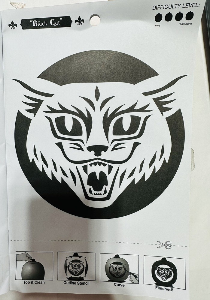 4-Tools & 8 Patterns Halloween Pumpkin Carving Kit - Hyde & EEK! Boutique™