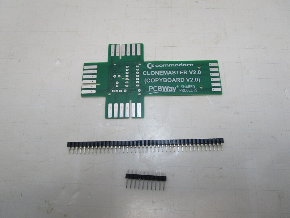 COMMODORE CLONEMASTER V2 PCB KIT FOR COMMODORE 64 C64 VIC20 C128