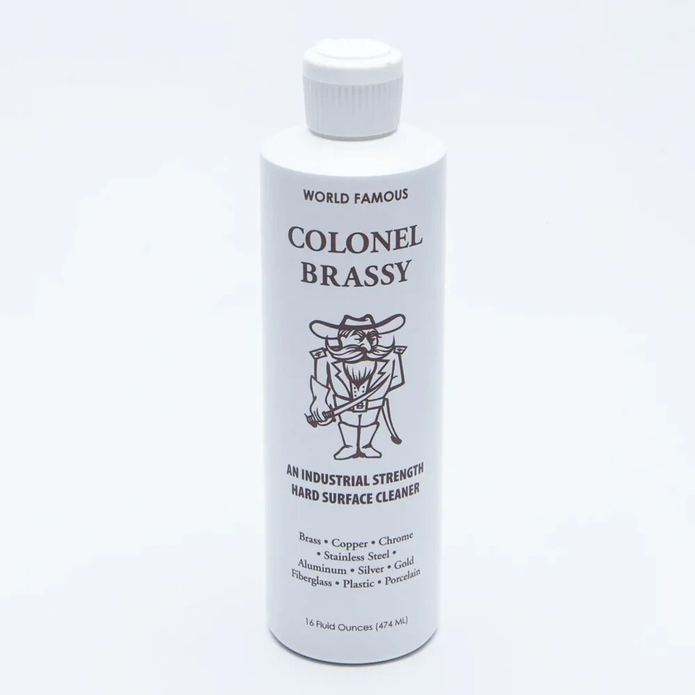 Colonel Brassy Hard Surface Cleaner/Polish - 16oz (12 Bottles - Case)