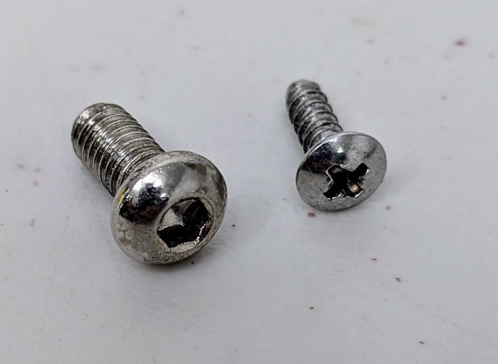 Opal Nugget Ice Maker Auger & Ice Chute Screws