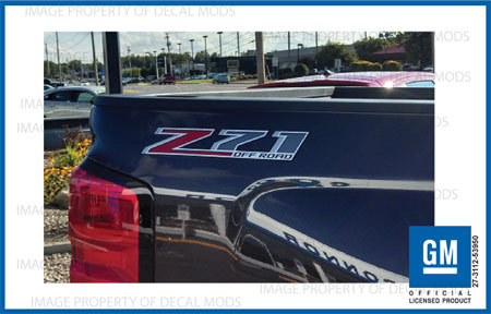 Z71 Off Road Decals Stickers 2014 2015 2016 2017 Sierra Silverado GMC Sierra - F