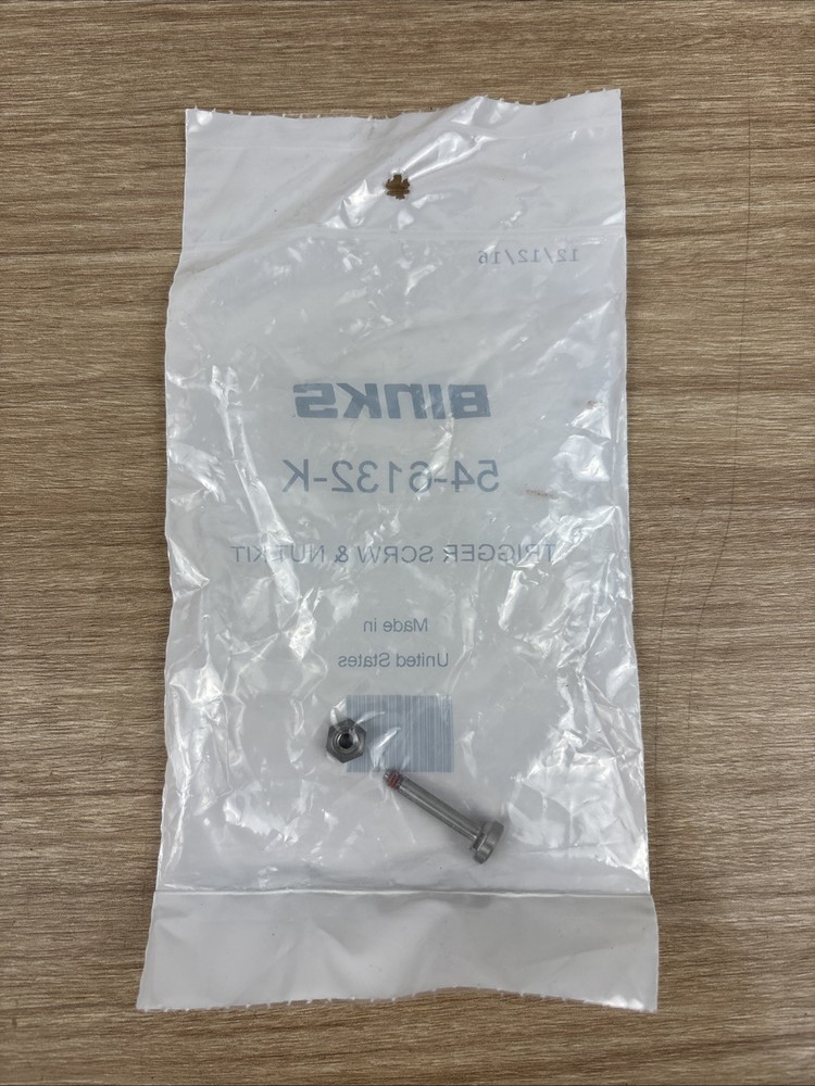 Binks 54-6132-K Trigger Screw & Nut kit