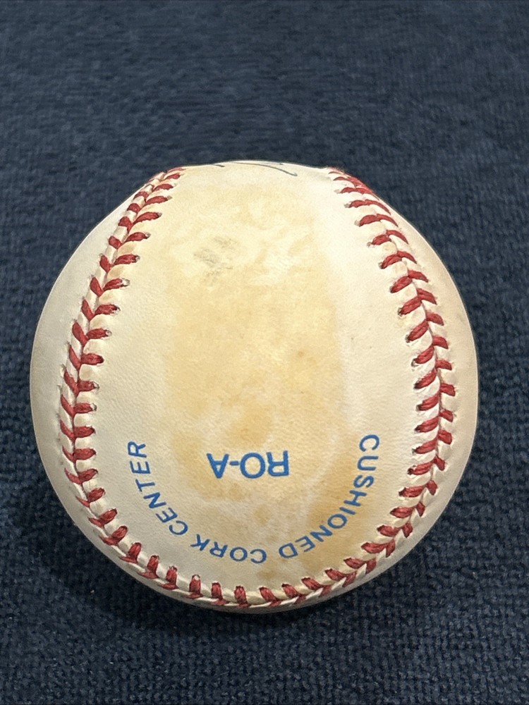 Mark Carreon signed baseball autograph ball auto