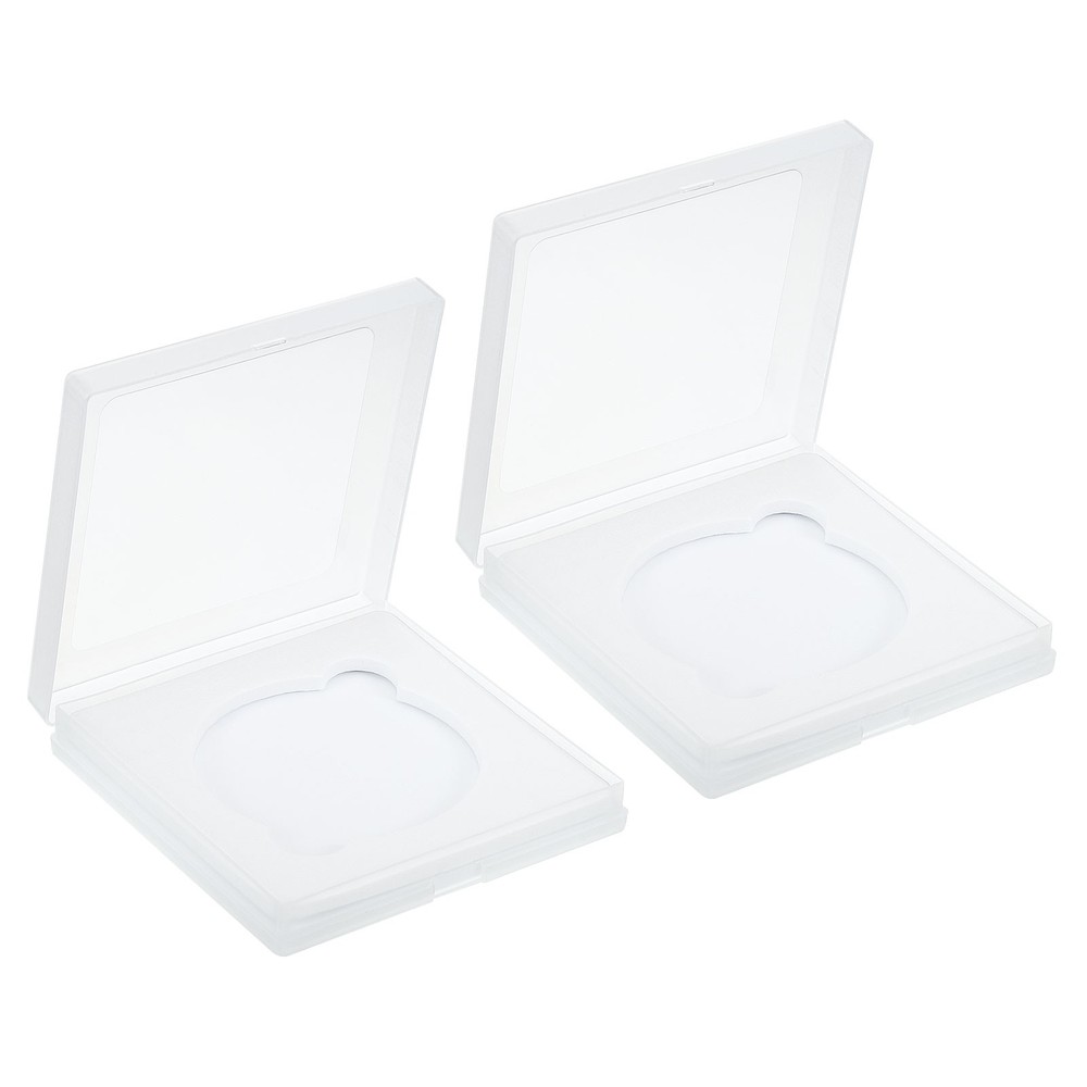 2pcs, 72mm Lens Filter Case Camera Filter Case Portable Lens Filter Box Water