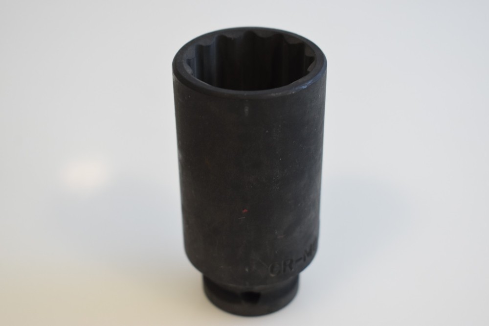 Mac Expert Tools E050072 1-1/8" SAE Deep Impact Socket 1/2" Drive 12 Point