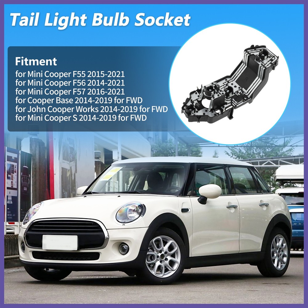 Tail Light Socket for Mini Cooper F55 F56 for Cooper Base
