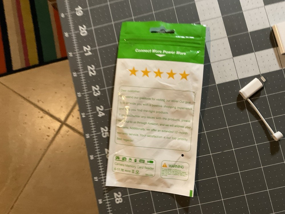 USBC And Lightning SD Card Reader, T2