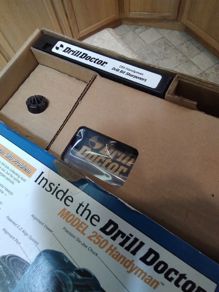 Drill Doctor Bit Sharpener 250 Handy Man Nos