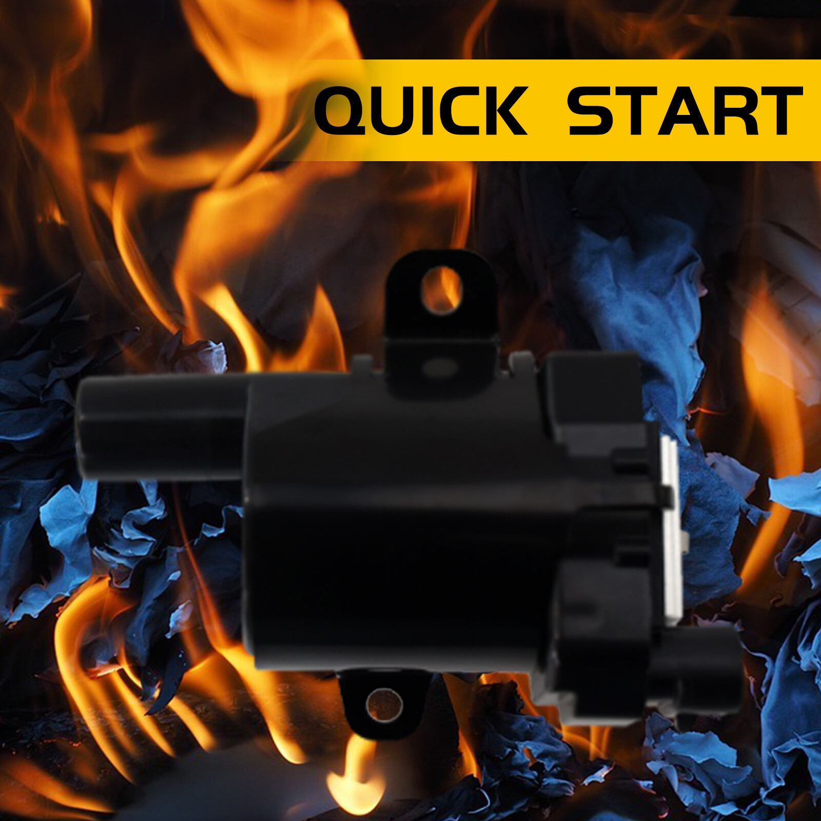 UF262 8X Ignition Coil & Plug & Blue Wire For Chevy Silverado GMC 4.8/5.3/6.0L