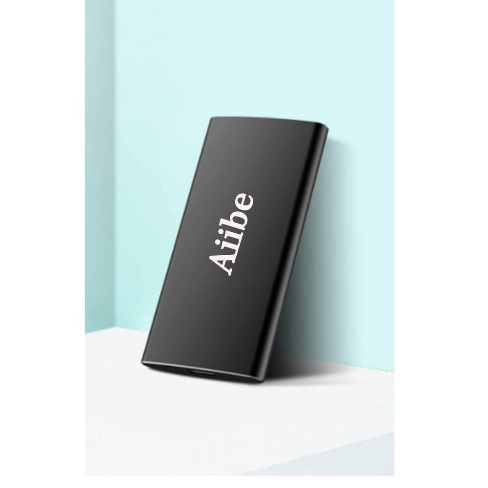 1TB SSD Hard Drive External Solid State Slim USB-C Flash Drive For PC/ Laptop