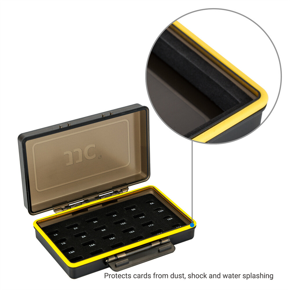 Anti-Lost Mini USB Flash Drive Case Adapter Storage Holder Organizer Portable