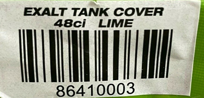 NEW Exalt 48CI Tank Cover - Lime