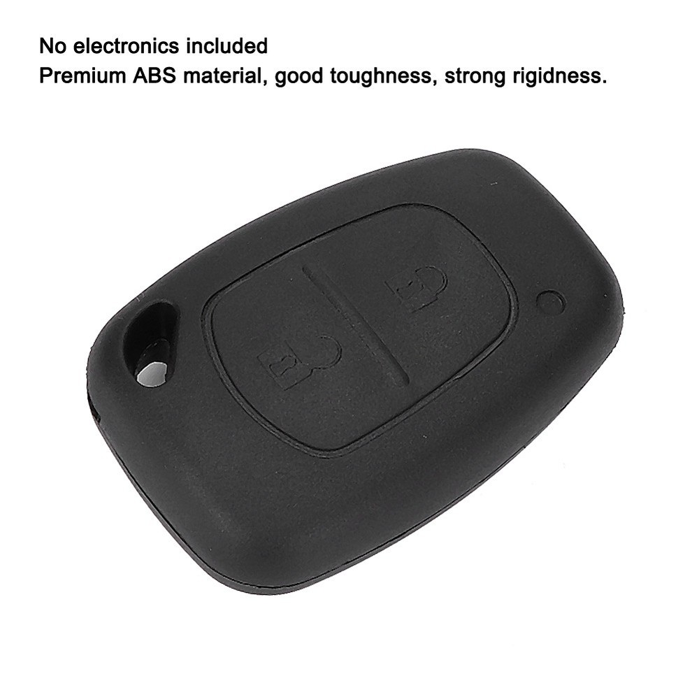 2 Button Car Remote Key Fob Case Shell Cover For Vivaro