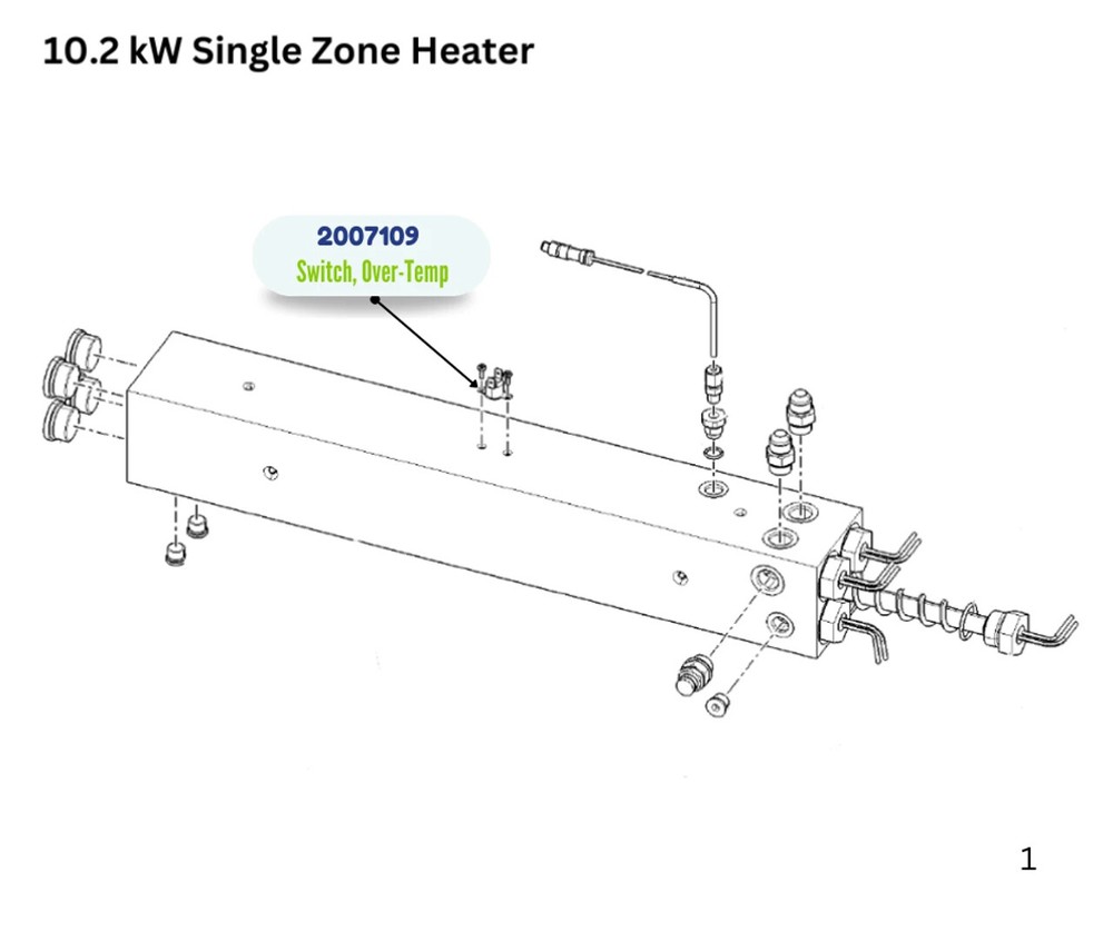 Graco R2 E-30 Over Temperature Switch (2007109)