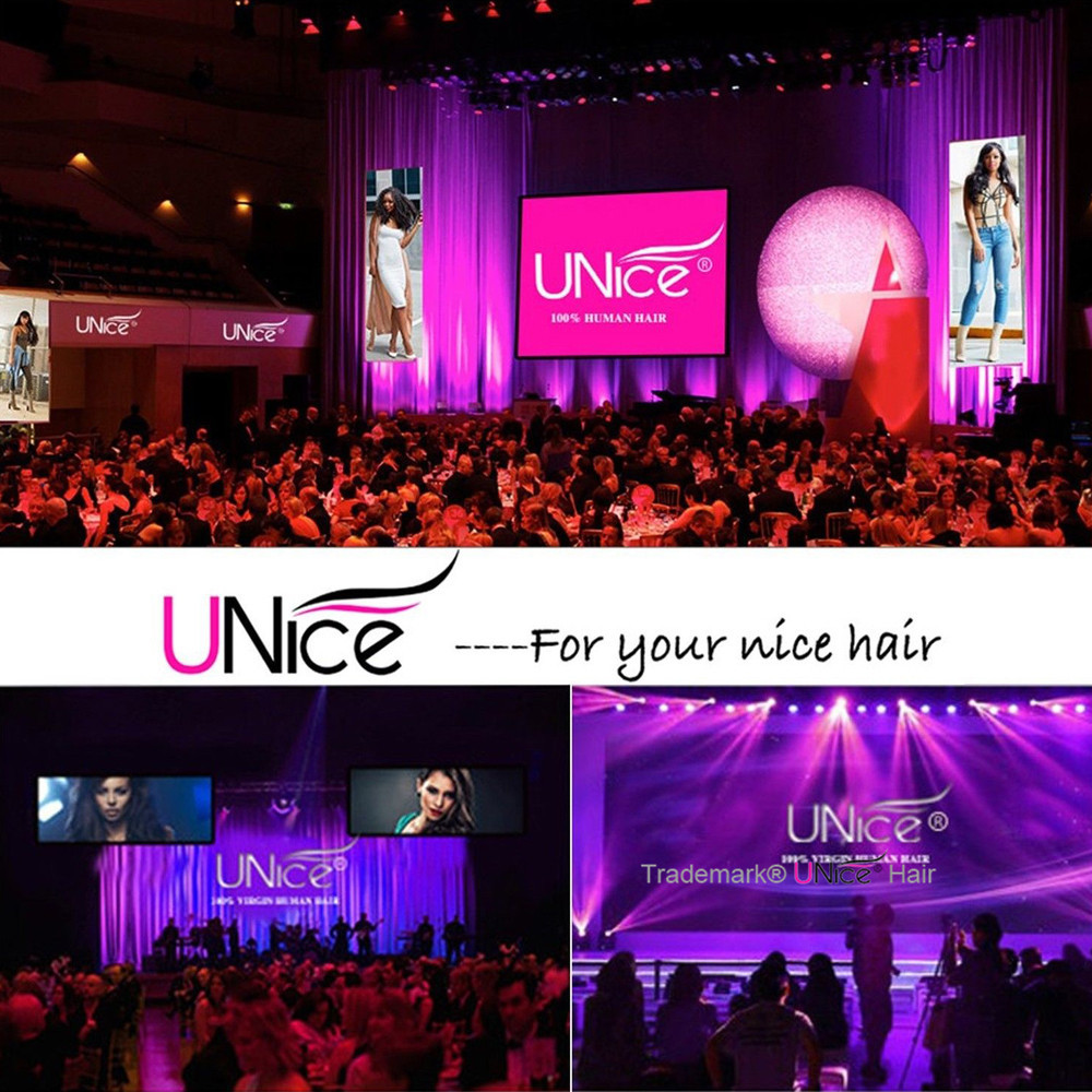 UNice 8A Brazilian Ombre Body Wave Human Hair Bundles Weaves 16"-26" US T1B/4/27