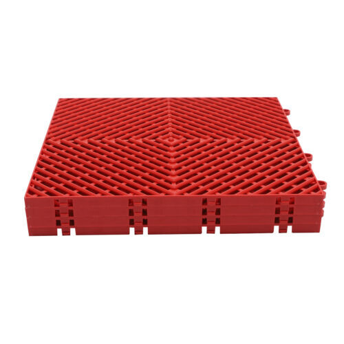 25x 30cm Interlocking Deck Tile Deck Flooring for Pool Bathroom Patio Garage