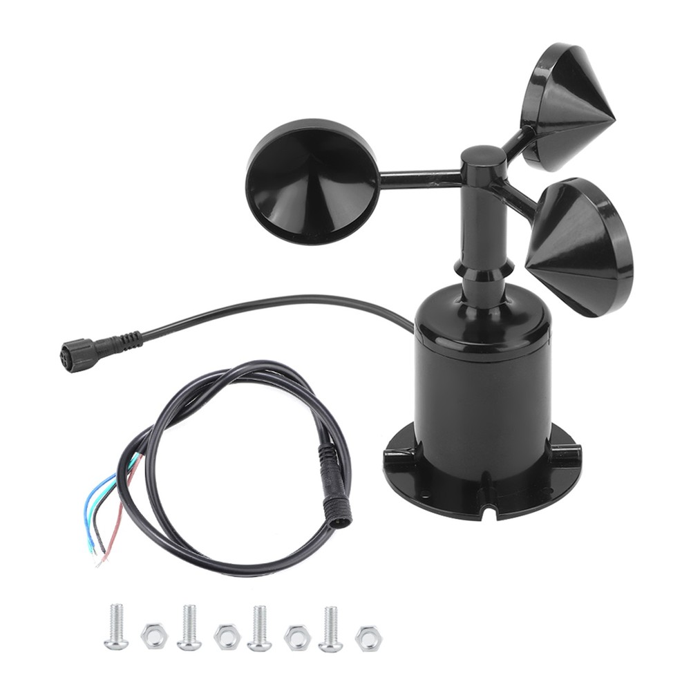 0-70m/s Environment Signal Output Pulse Type Three Cups Wind Speed Sensor WT