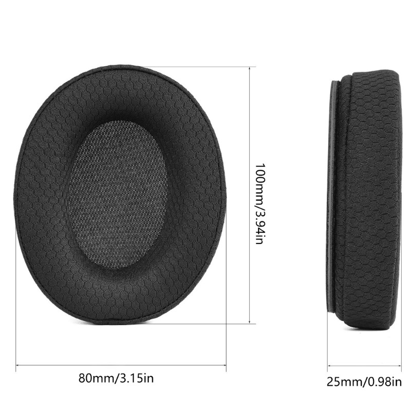 Comfortable Memory Foam Ear Pad For H17 Headsets Sweatproof Soft Padding Earpads