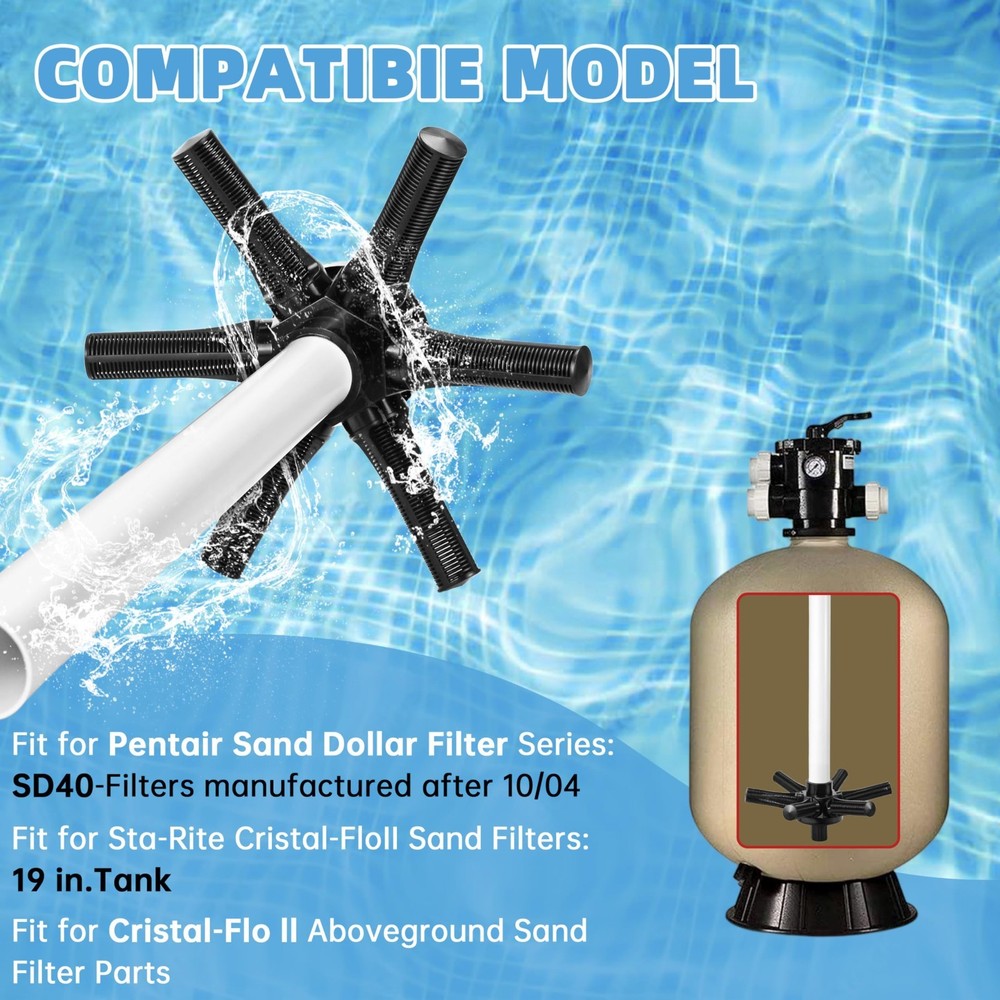 152226 Standpipe & Lateral Assembly Replacement, 26" Compatible with Pentair