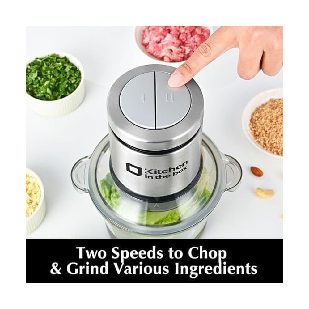 Kitchen in the box Mini Food Processor, Electric Meat Grinder & Foo... Fast Ship