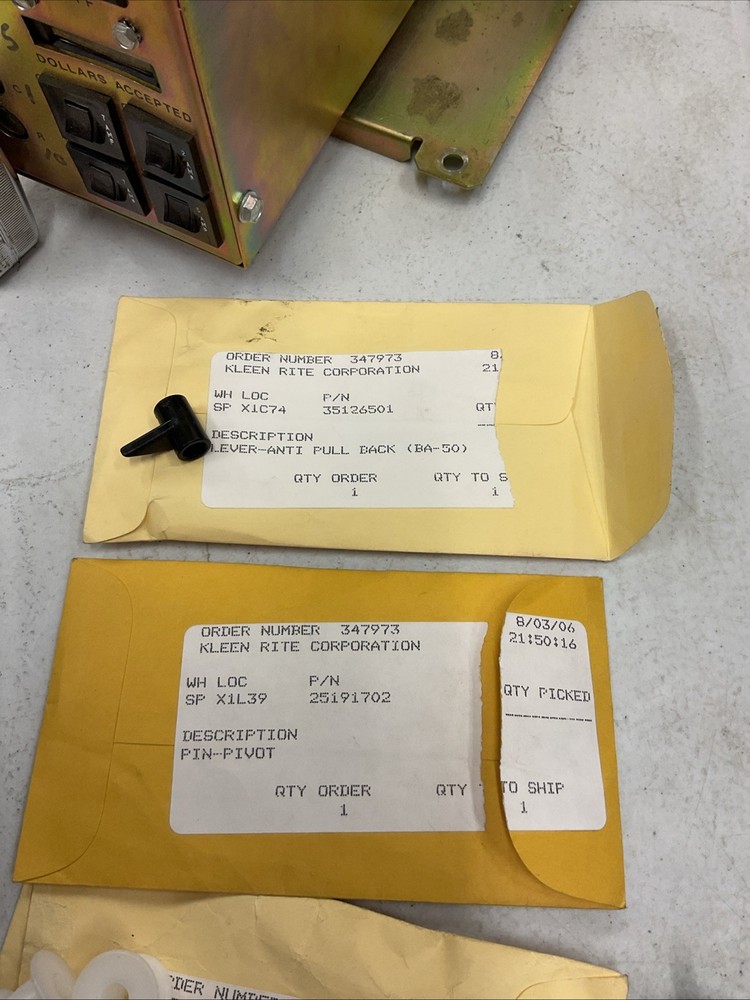 Rowe BA50’s Miscellaneous Parts