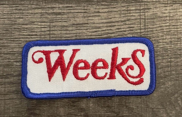 Weeks Patch Work Uniform Company Advertising Vintage