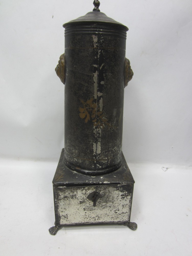 Antique Tole Ware Tea Warmer