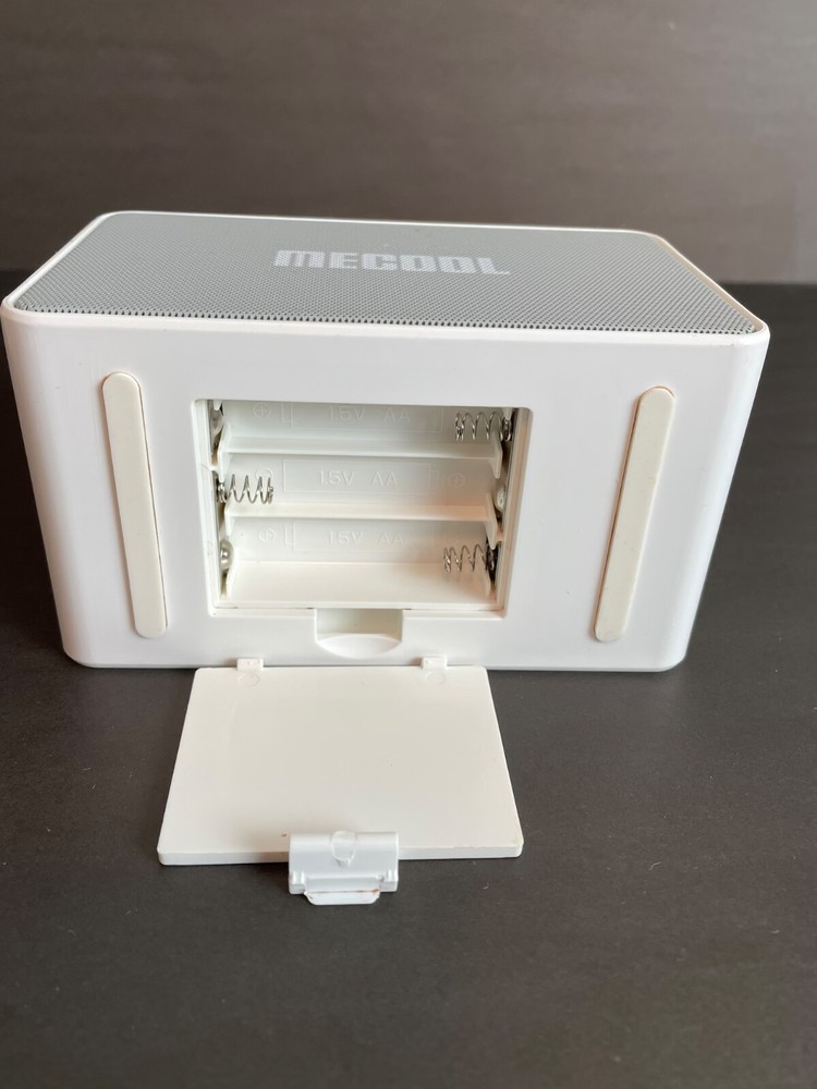 MECOOL Tranquil Sound Sleep Therapy Machine Bluetooth Speaker Ambient WHITE -B24