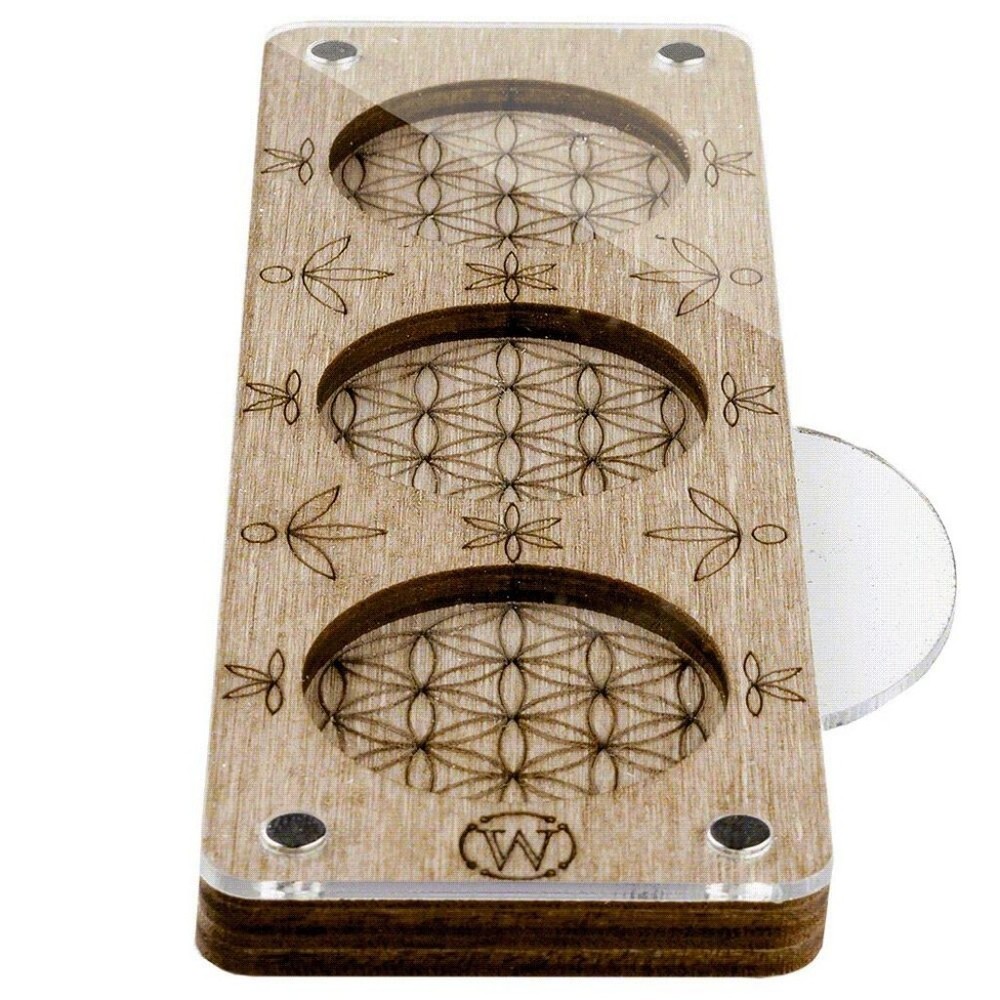 Plywood Bead Organizer Multiple cells Needlework storage organizer