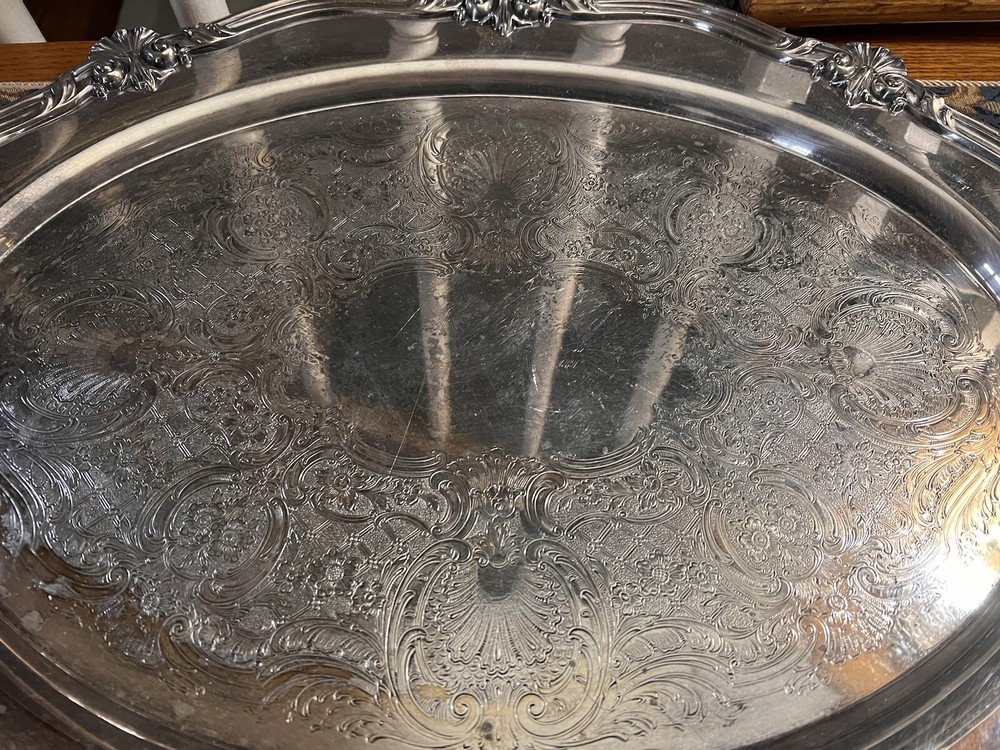 Reed Barton Regency Silver Plate Tea Service Set