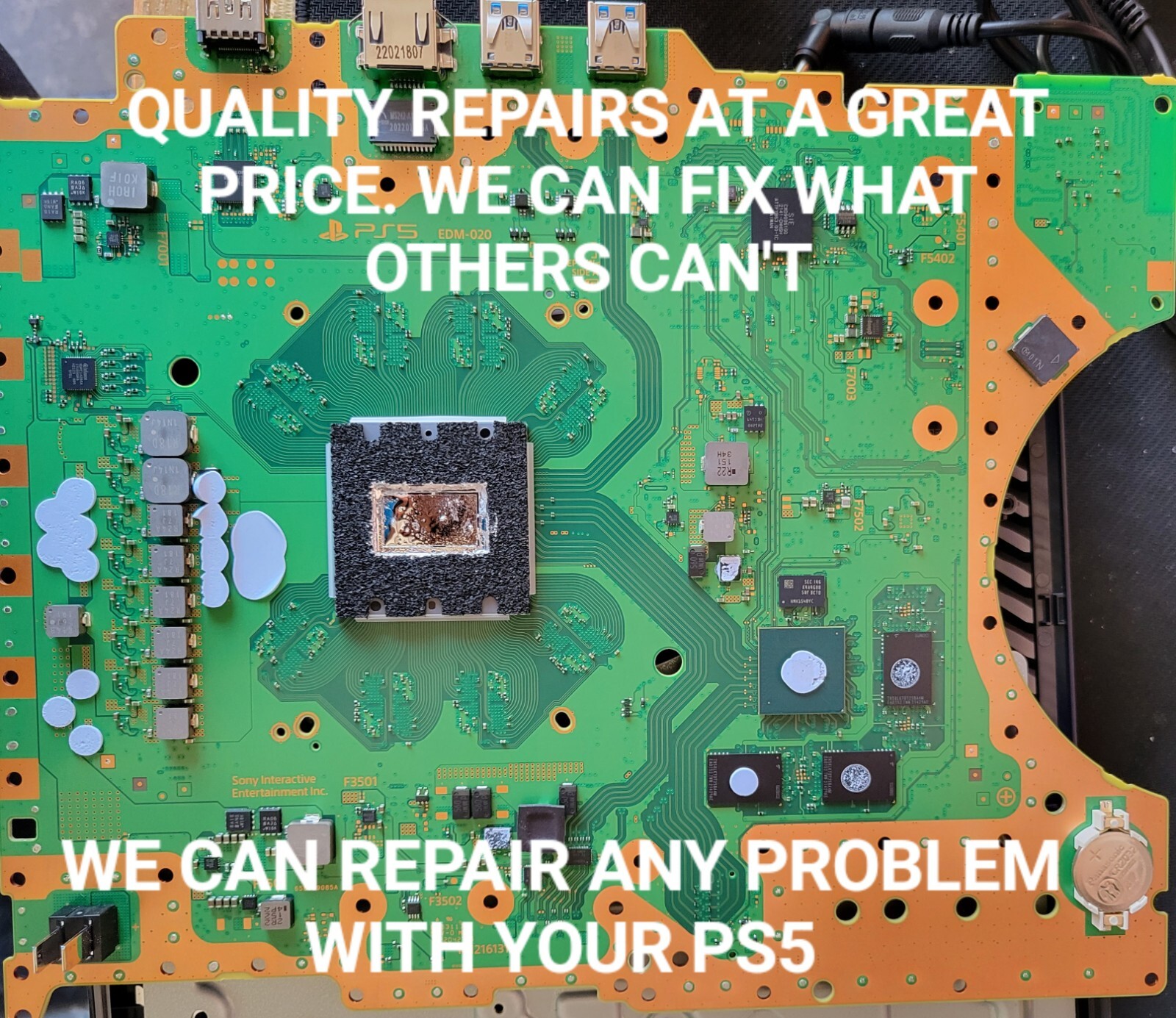 PS5 Motherboard repair Mail-in Service (Entire Console) We fix any issue fast!