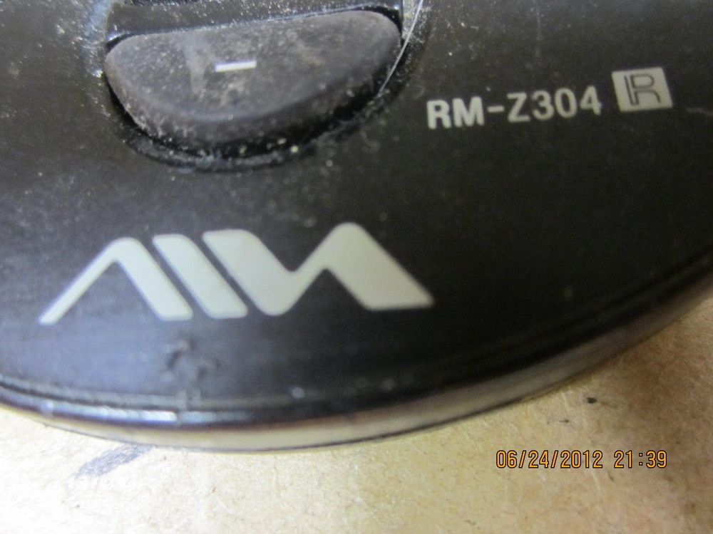 AUDIO REMOTE CONTROL # RM-Z304 RMZ304