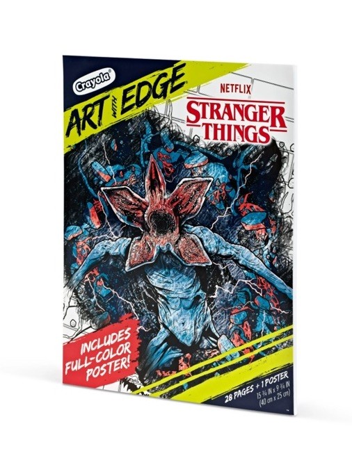 STRANGER THINGS Crayola Art With Edge