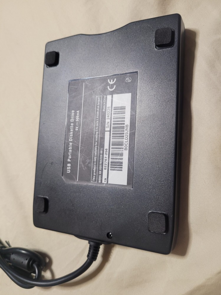 USB Type-C External Floppy Disk Drive for Windows