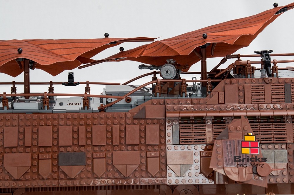 Jabba’s Sail Barge Interlocking Affordable Bricks 3943 Pieces MAKE OFFFER!