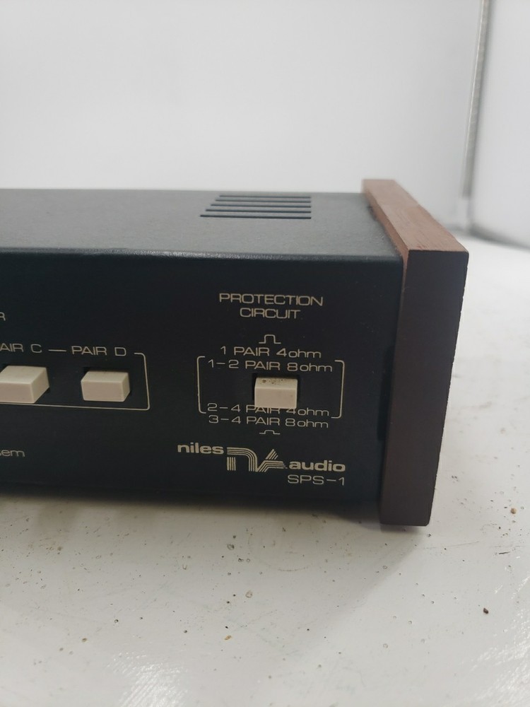Niles Sps 1 Speaker Selector Box Switch Audio