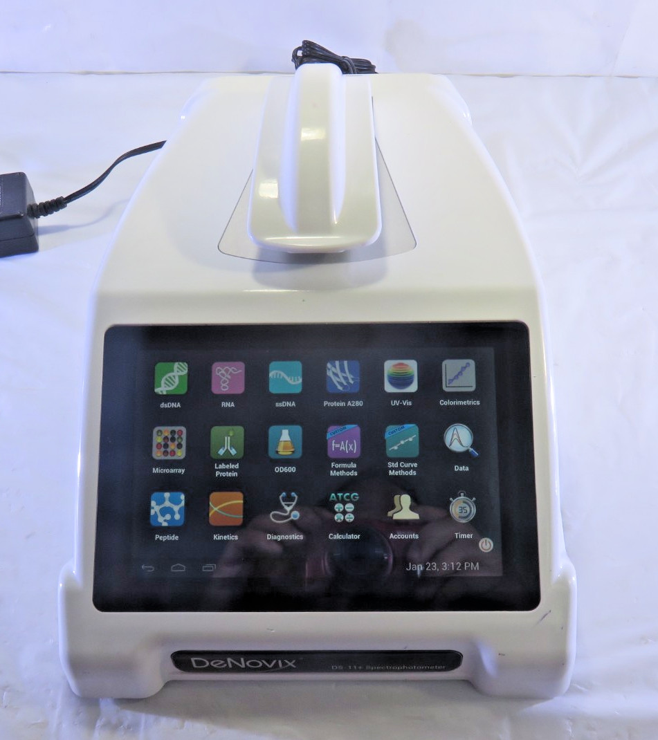 DeNovix DS-11+ Spectrophotometer, For Parts/Repair