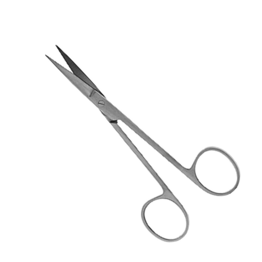 Plastic Surgery Scissors, 4.75", Straight, Sharp Tips, Premium German Stainless