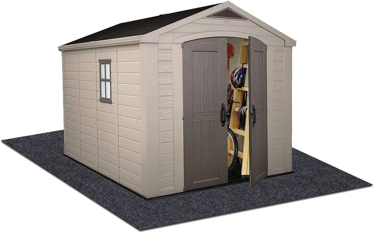 8 x 6 Outdoor Waterproof Dustproof Storage Shed Non-Slip Patio Furniture Mat