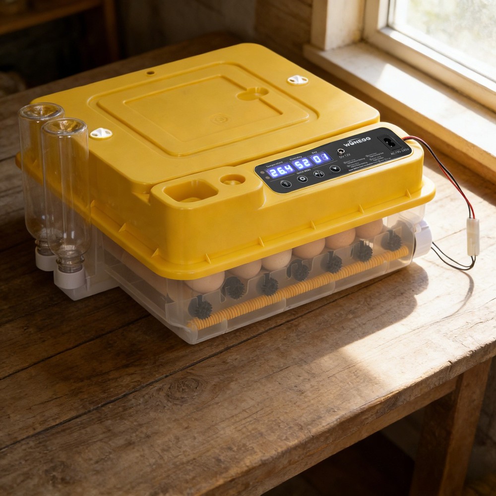 36 Egg Incubator for Hatching Eggs with Automatic Turning & LED Candling